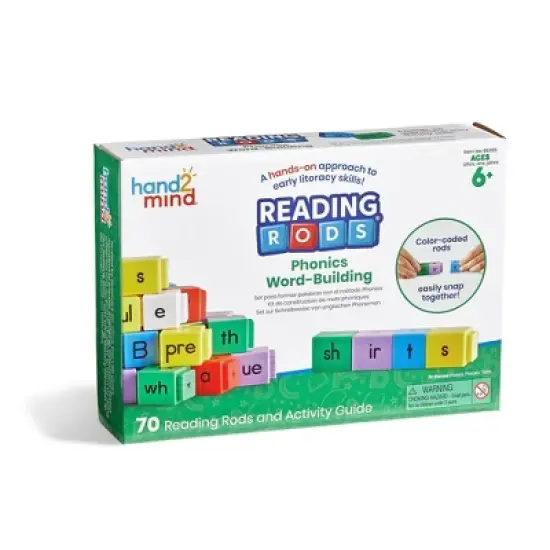 Hand2Mind Reading Rods Phonics Word-Building image {5}