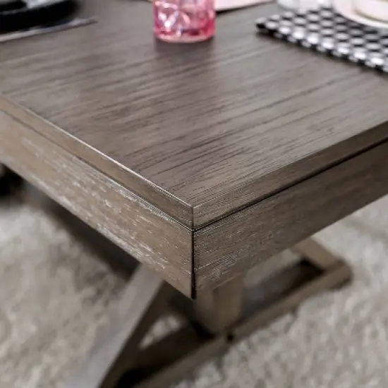 78" Rawlins Rectangular Extendable Dining Table Gray - HOMES: Inside + Out image {2}