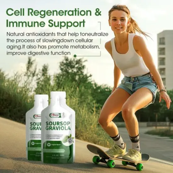 Alliwise Soursop Graviola Liquid for Immune Boost, High Absorption Soursop Bitters Drink/Oral Solution - 10 FL OZ image {3}