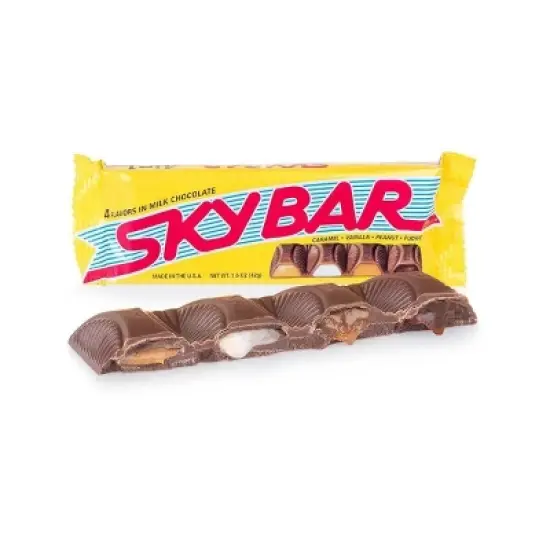 Sky Bar (1.5 oz) &ndash; Nostalgic Chocolate Candy Bar - Available in 1 Pack, 6 Pack, & 24 Pack image {3}