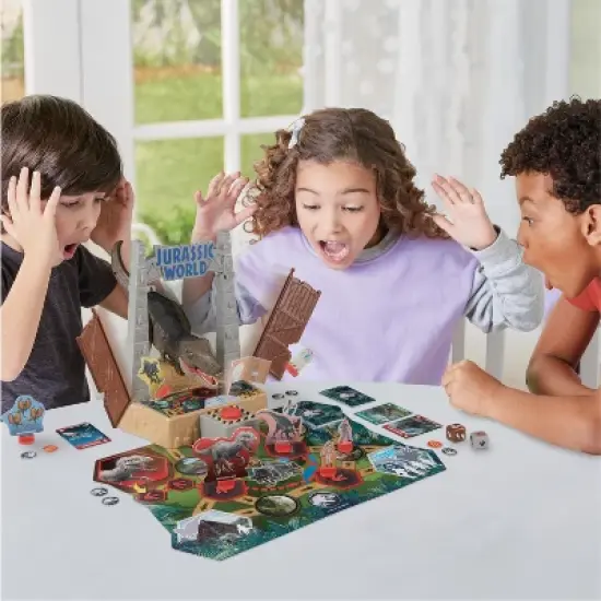 Epoch Games Jurassic World T-Rex Escape, Tabletop Action Game, Ages 6+ image {6}