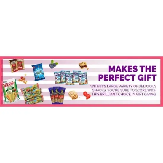 Snack Box Variety Pack (40 Count) Candy Gift Basket - College Student Care Package, Prime Food Arrangement Chips, Cookies, Bar's image {10}