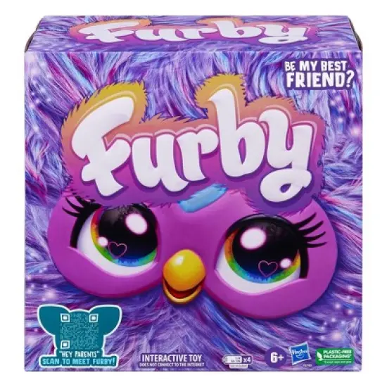 Furby Purple Interactive Plush Toy image {1}
