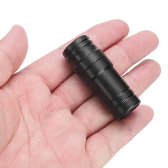 Unique Bargains Smooth Plastic Pool Cue Joint Protector 2.1 x 0.8 Inch Black image {3}