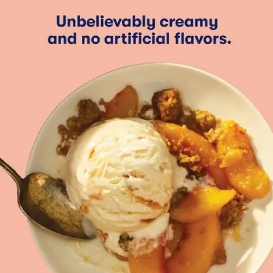 Tillamook Peaches & Cream Ice Cream  - 48 fl oz image {3}