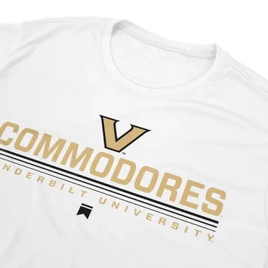 Men's Vanderbilt University Collegiate Lines Men's Sport Active T-Shirt image {4}