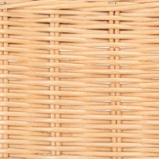 Faati Cat Bed W/ Cushion - PET6503 - White/Honey Natural - Safavieh Pets image {10}