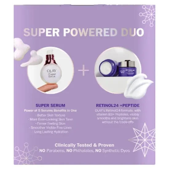 Olay Better Together Super Serum + Facial Moisturizer Gift Set - 2pk image {3}