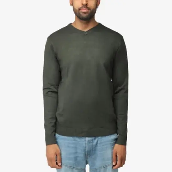 X RAY Men's Slim Fit Pullover V-Neck Sweater, Sweater for Men Fall Winter (Available in Big & Tall) image {35}
