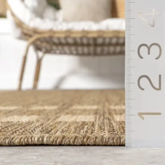 nuLOOM Lila Modern Striped  Indoor/Outdoor Area Rug image {2}