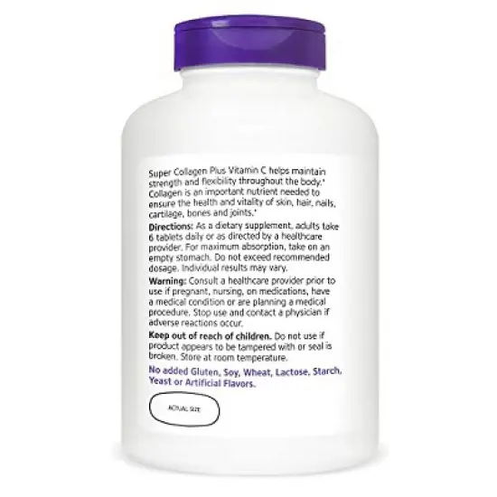 21St Century Super Collagen Plus Vitamin C Tablets, 180 Count image {2}