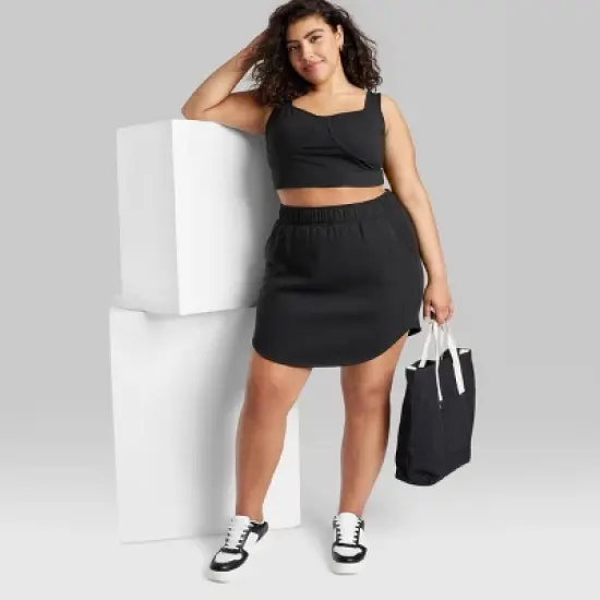 Women's Fleece Mini Skirt - Wild Fable&trade; image {3}