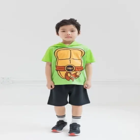 Teenage Mutant Ninja Turtles Raphael Graphic T-Shirt & Shorts Toddler to Big Kid image {1}