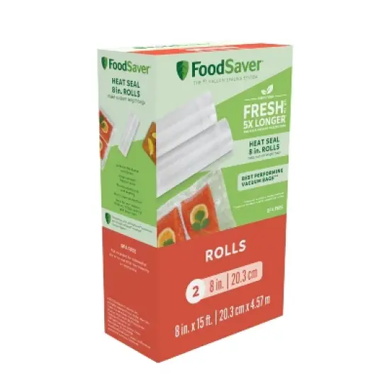FoodSaver 8" x 15' Vacuum Seal Roll 2pk image {3}