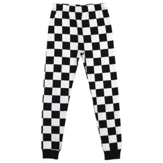 The Jetsons Elroy Out of This World Checker Pattern Youth Boy's Long Sleeve Pajama Set image {2}