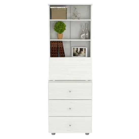 Computer Credenza Workenter Washed Oak - Inval image {3}