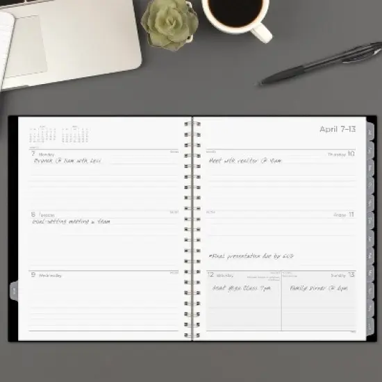 Mead Large Basic Black July 2025 to June 2026 image {4}