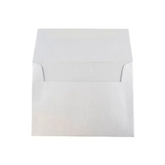 JAM Paper A6 Metallic Invitation Envelopes 4.75 x 6.5 Stardream Silver GCST659 image {1}