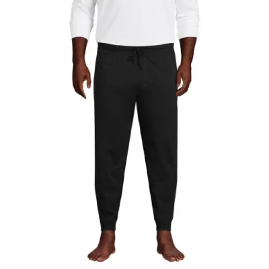 Lands' End Men's Knit Jersey Sleep Jogger image {6}