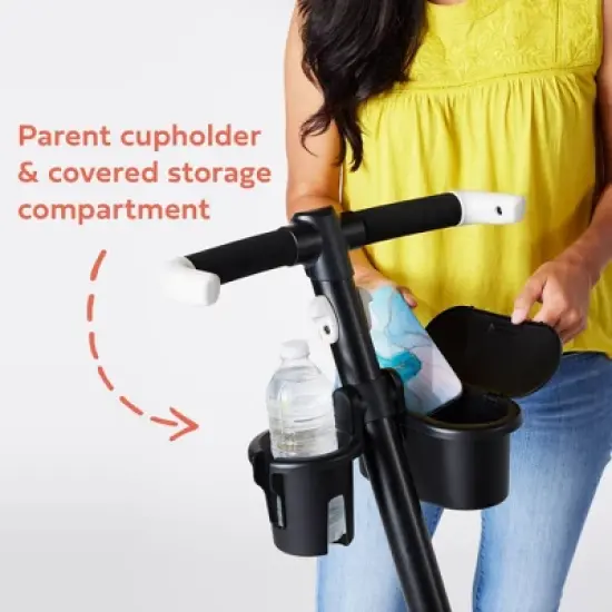 Gladly Family Anthem4 Baby Wagon Stroller - Adventure Bundle Graphite image {2}