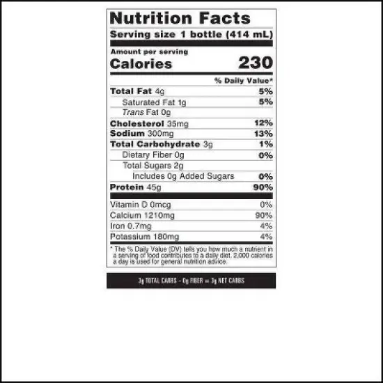 Quest Nutrition Ready to Drink High Protein Milkshake - Vanilla - 56 fl oz/4ct image {6}