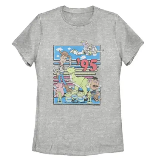 Women's Toy Story Retro Best Friend Toys T-Shirt image {2}