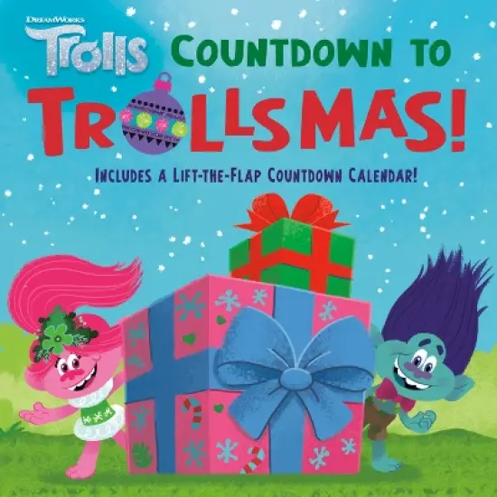 Countdown to Trollsmas (DreamWorks Trolls) - by  David Lewman (Hardcover) image {1}