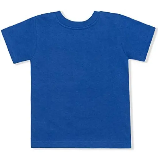 Warner Bros Boy's 2-Pack Scooby Doo Where Are You! Short Sleeve Graphic Tee and Mesh Short Set - Blue, Grey / Size 3T image {4}