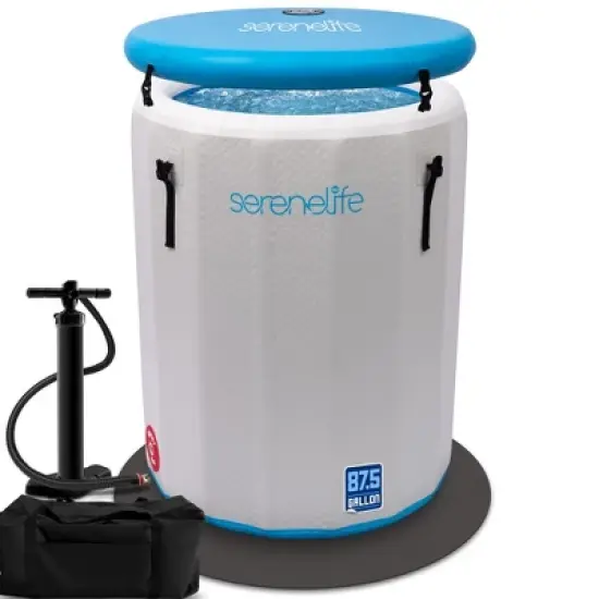 SereneLife Inflatable Cold Plunge Tub image {7}