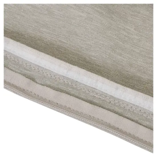 Montlake Fadesafe Square Patio Lounge Seat Cushion Set - Heather Gray - Classic Accessories image {8}