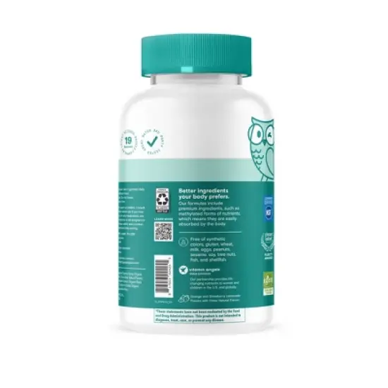 SmartyPants Prenatal Plus Multivitamin & Omegas Gummies with Methylfolate, C, D3, B12 & Zinc -120ct image {14}