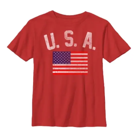 Boy's Lost Gods USA Classic Flag T-Shirt image {3}