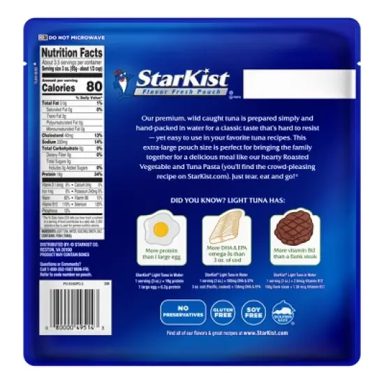 StarKist Chunk Light Tuna in Water - 11oz image {1}