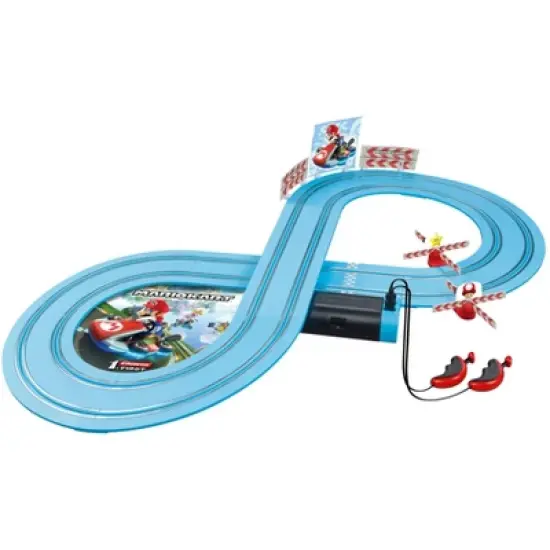 Carrera First Mario Kart Racing Set - featuring Mario and Peach image {1}