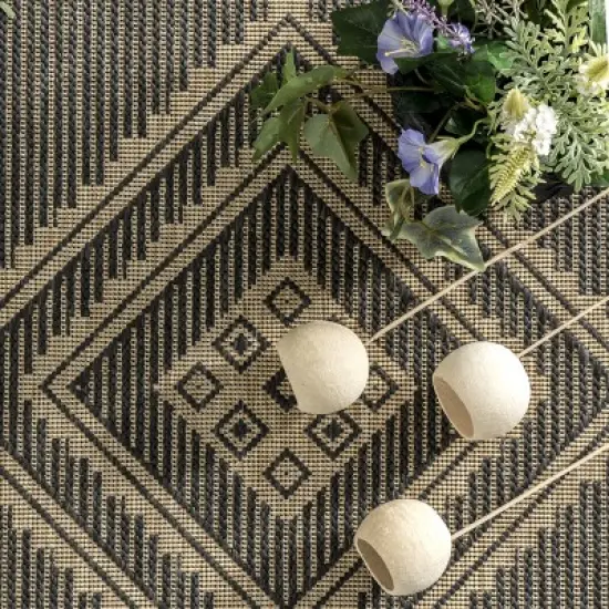 nuLOOM Aria Global Transitional Indoor and Outdoor Area Rug image {5}