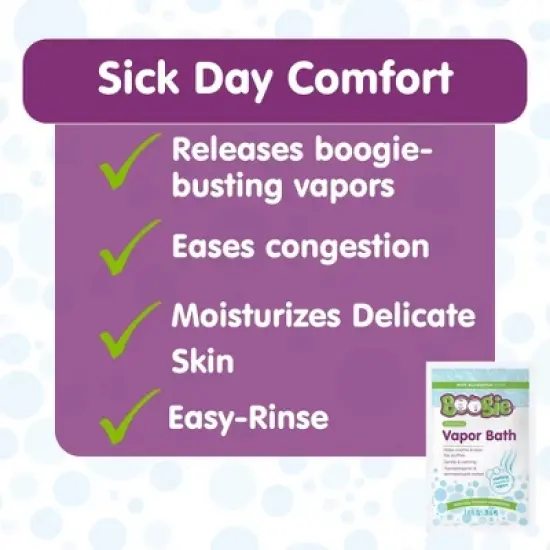 Boogie Vapor Foaming Bubble Bath Wash - 1 fl oz image {3}