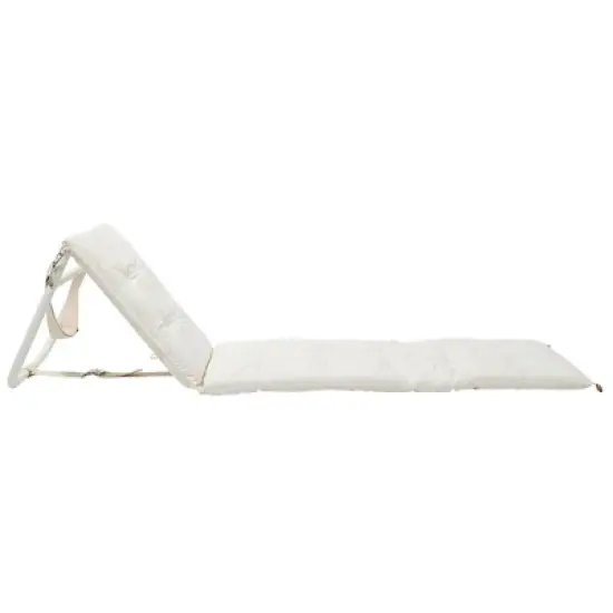 Sunnylife: Reclining Beach Chair - Casa Cream, Lay Flat & Adjustable Backrest image {5}