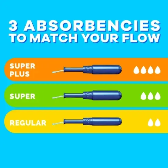 Tampax Compact Multipack Tampons - Regular/Super - 30ct image {9}