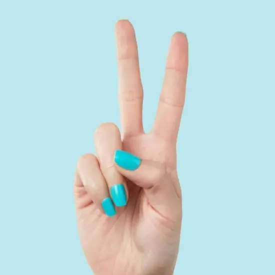 Olive & June Press-On Fake Nail - Squoval - Jewel Pop - XS - 42ct image {1}