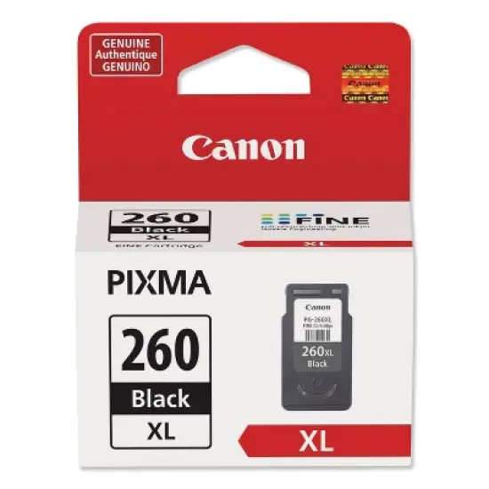 Canon PG-260XL Ink Cartridge - Black: High Yield Printer Accessory image {6}