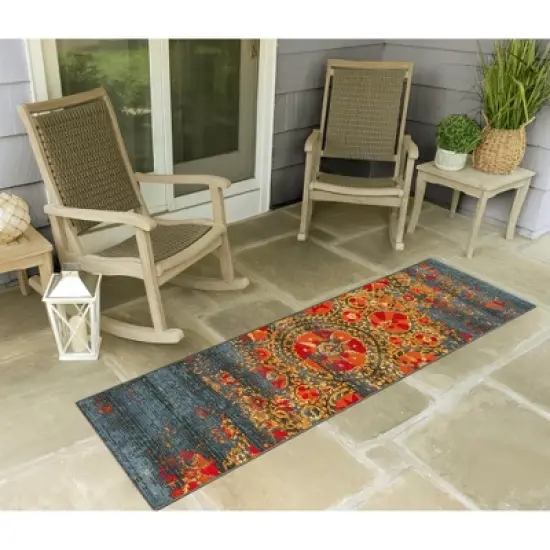 Liora Manne Marina Abstract Indoor/Outdoor Rug image {2}