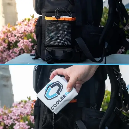 CoolerPak 15lb Block Ice Pack for Coolers - Refillable, Reusable, Foldable, Durable | Fill with Water, Freeze, & Use | Potable, Drink Melted Ice Water image {5}