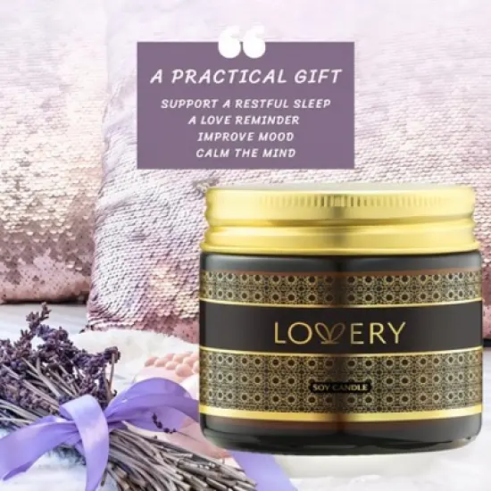 Fathers Day Gifts Lovery Aromatherapy Spa Gift Set - 8pc Ultimate Relaxation Massage Kit image {8}
