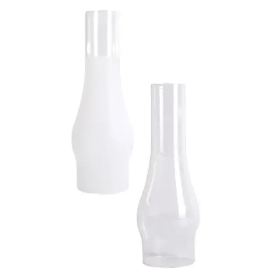 Lehman's Oil Lamp Glass Chimney - Replacement Hurricane Globe Measures 3 in diameter base x 10 in high for Oil or Kerosene Lanterns image {3}