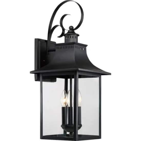 Quoizel Lighting Chancellor 3 - Light Sconce in  Mystic Black image {1}