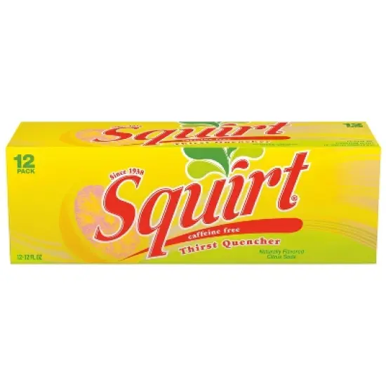 Squirt Soda - 12pk/12 fl oz Cans image {1}