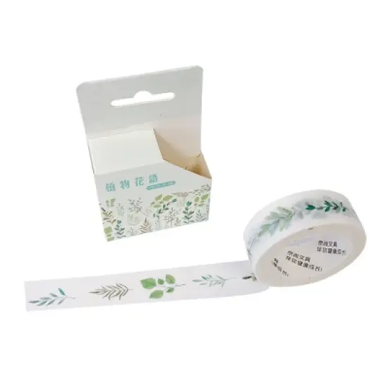 Wrapables Flowers and Greens Washi Masking Tape image {4}