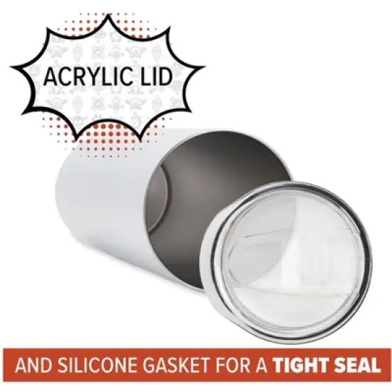 SMASHCRAFT 20 ounce Stainless Steel Double Walled Insulated Travel Tumbler Coffee Mug Cup, Hades Chibi image {2}