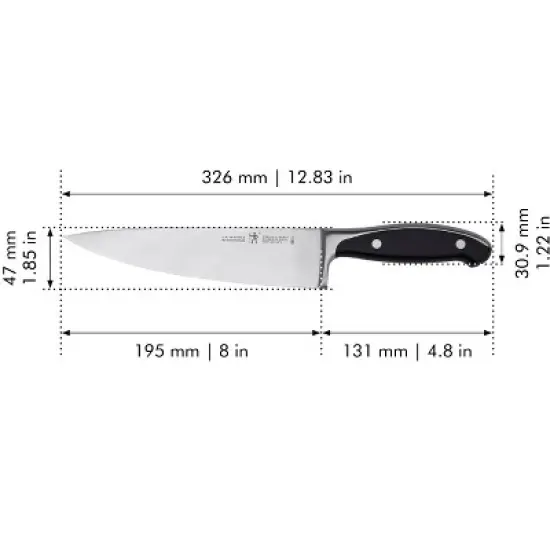 Henckels Forged Synergy 8-inch Chef's Knife image {1}