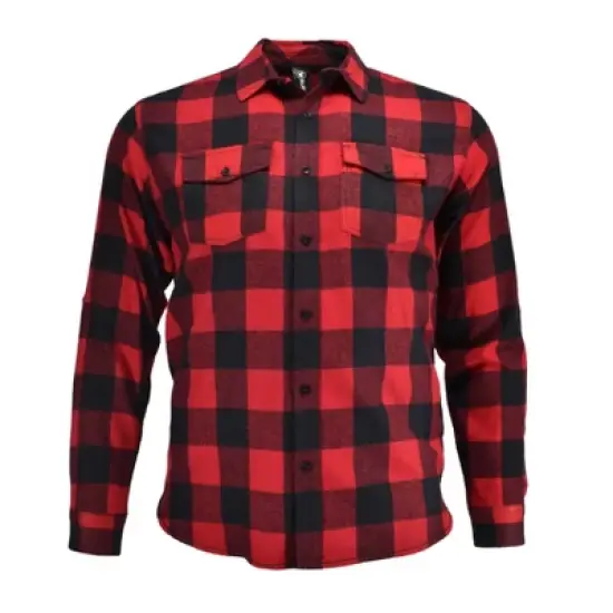 Burnside Men's Modern Fit Buffalo Plaid Flannel Shirt image {5}